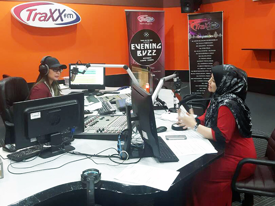 Ms Sherene Azli’s Interview with Traxx FM