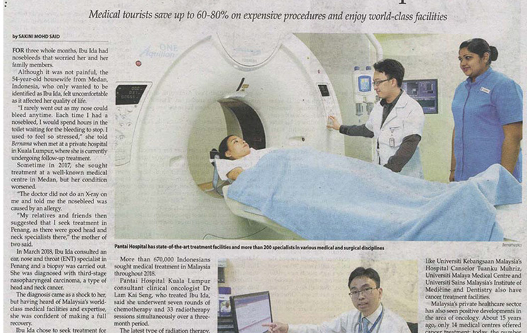 Expertise in Oncology puts Malaysia on medical tourism map