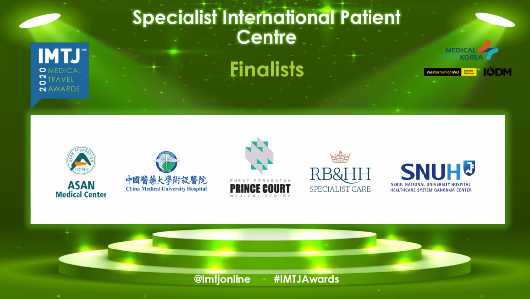 International specialist patient centre of the year