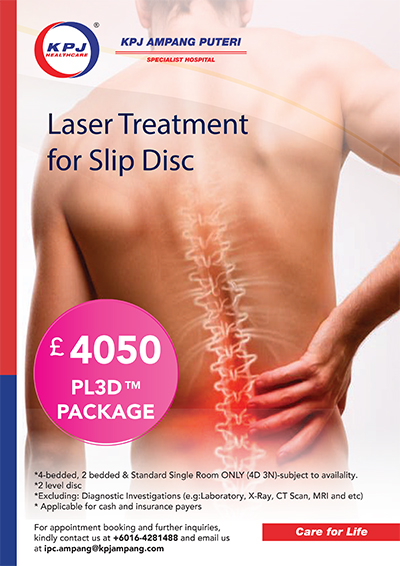 Laser Treatment for Slip Disc